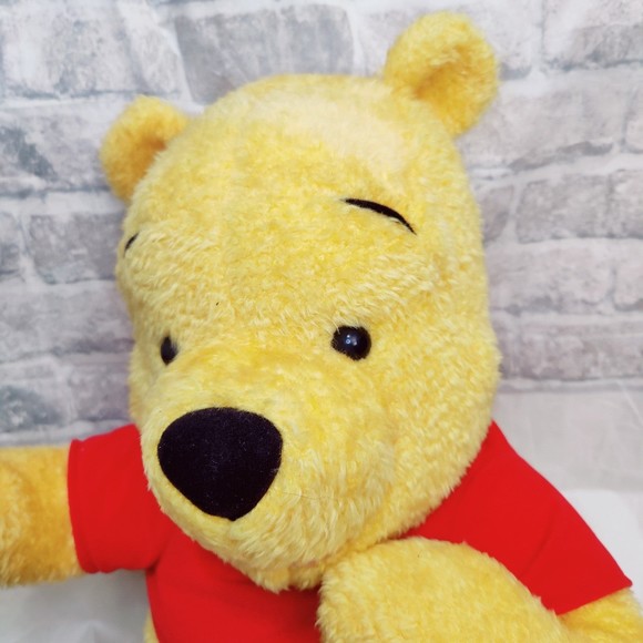 2001 My Talkin' Pooh Disney Winnie the Pooh Talking Bear Toy 20" Sitting Plush - Picture 2 of 5